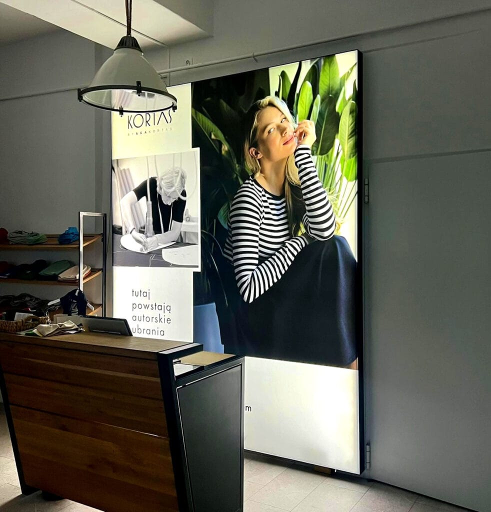 kasetony podświetlane